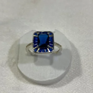 Sterling Silver Sapphire