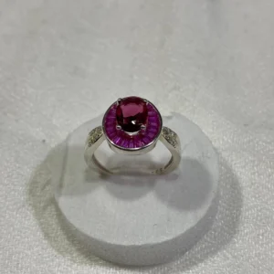 Silver Ruby Ring