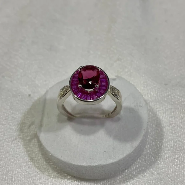 Silver Ruby Ring