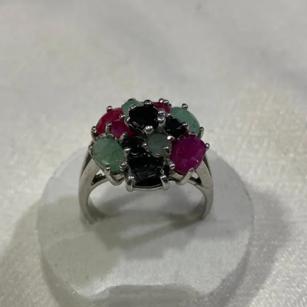 Sterling Silver Ruby