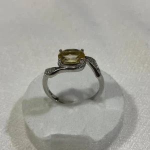 Unique silver ring