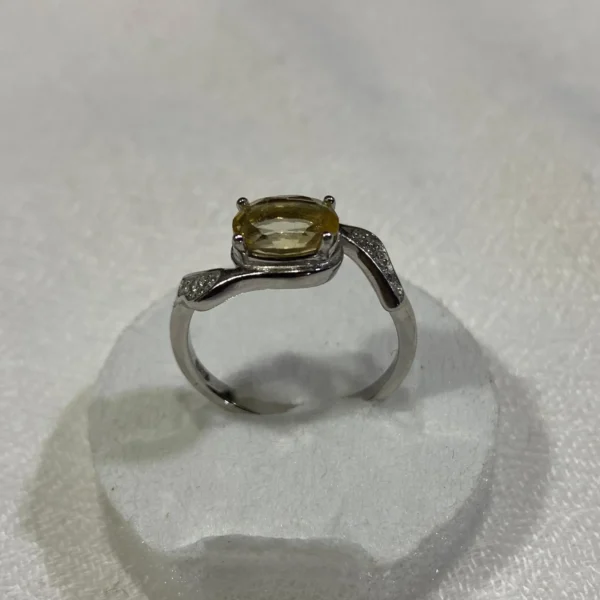 Unique silver ring