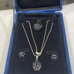 Silver Locket Set