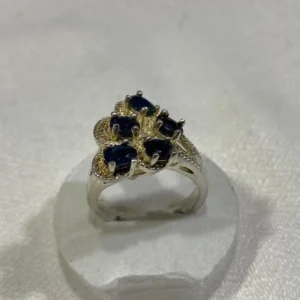 Trendy silver design