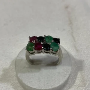 Brushed Silver ring