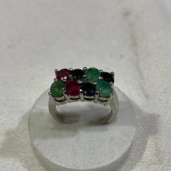 Brushed Silver ring