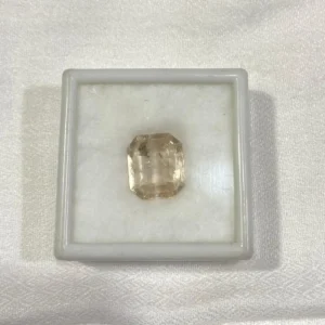 Natural yellow sapphire